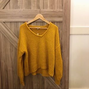 Madewell Yellow Sweater